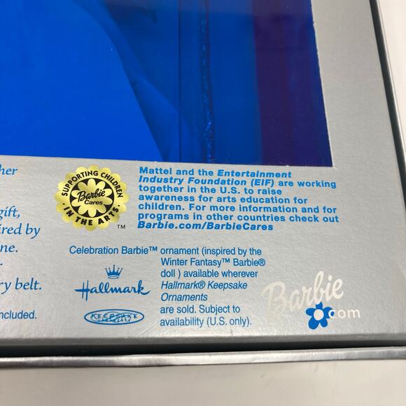 2003 Holiday Visions Barbie – Winter Fantasy Special Edition Blonde – NIB NRFB - Picture 13 of 16